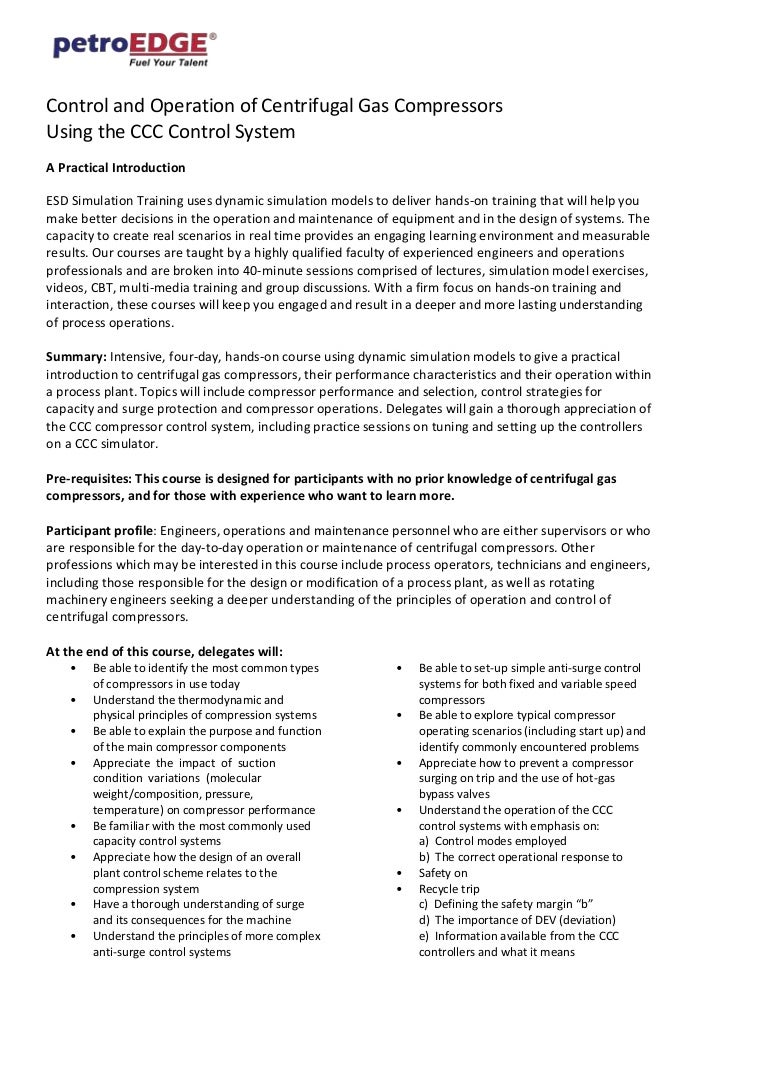 Compressor operator: description of the profession Compressor operator: description of the profession